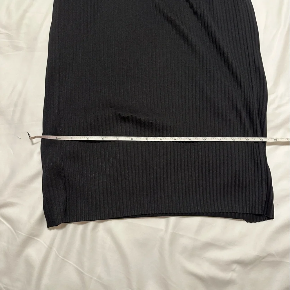 ASOS Ribbed Cropped Flowy Pant - Picture 2 of 5